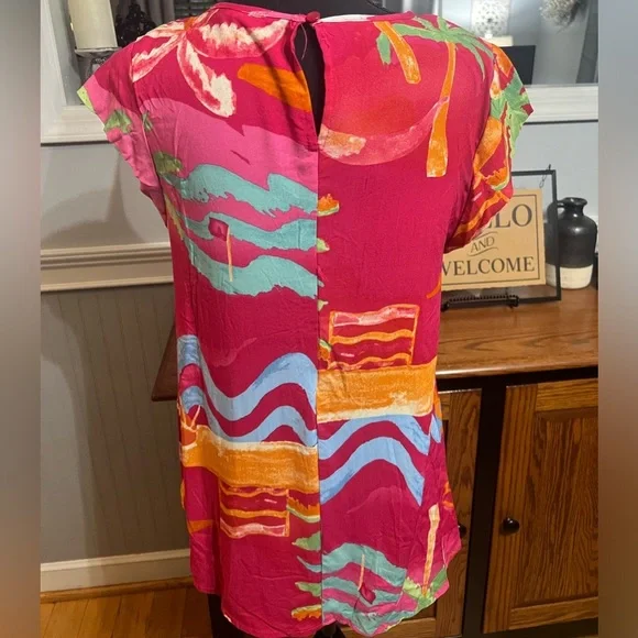 NWT-🌴 C & C California Women’s Tropical Top🌴 - Picture 5 of 5